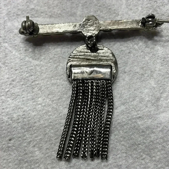 Vintage Roman coin brooch - Picture 4 of 4